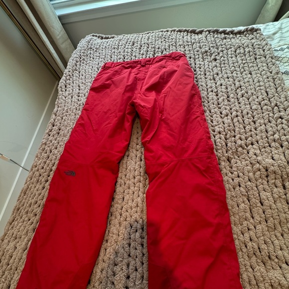 Men's Red North Face Ski Pants - Picture 2 of 5